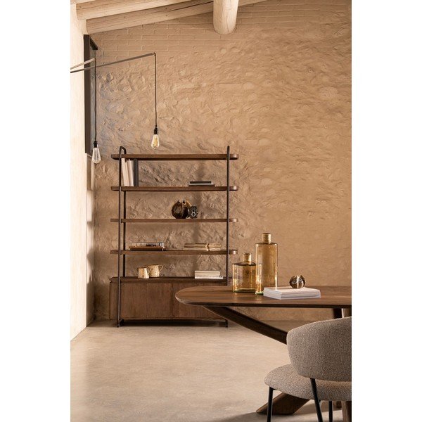 Tavolo da pranzo in mango massiccio 100x220 cm Garcia – Bizzotto-image-2
