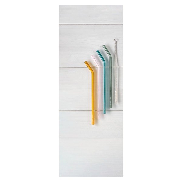 Set di 4 cannucce in vetro e spazzola Villeroy & Boch - like | Villeroy & Boch-image-1