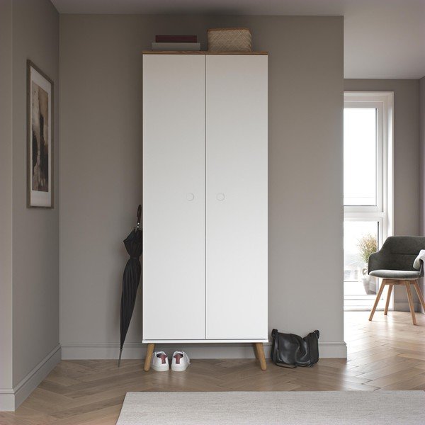Armadio bianco 79x201 cm Dot - Tenzo-image-1