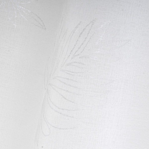 Tenda sottile bianca/argentata 140x260 cm Gledit – Casa Selección-image-3