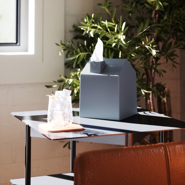 Portafazzoletti in plastica Casa - Umbra-image-1