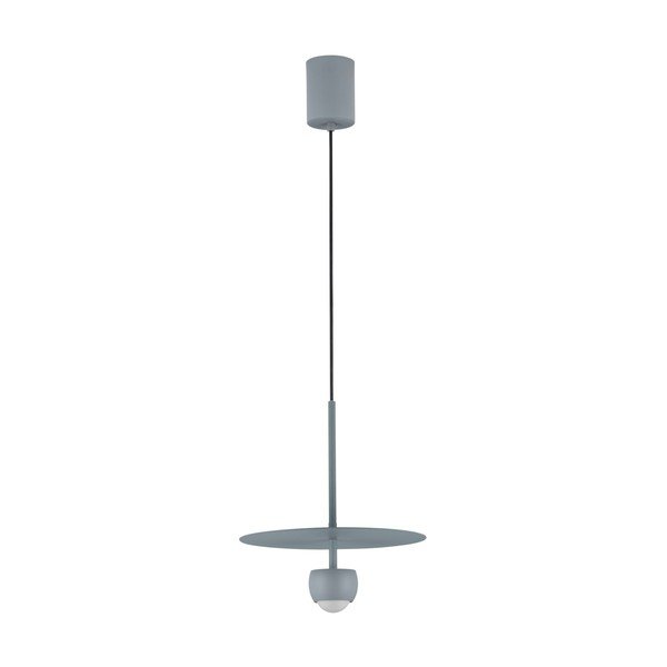Lampadario LED blu polveroso in alluminio ø 30 cm Edem – Nova Luce