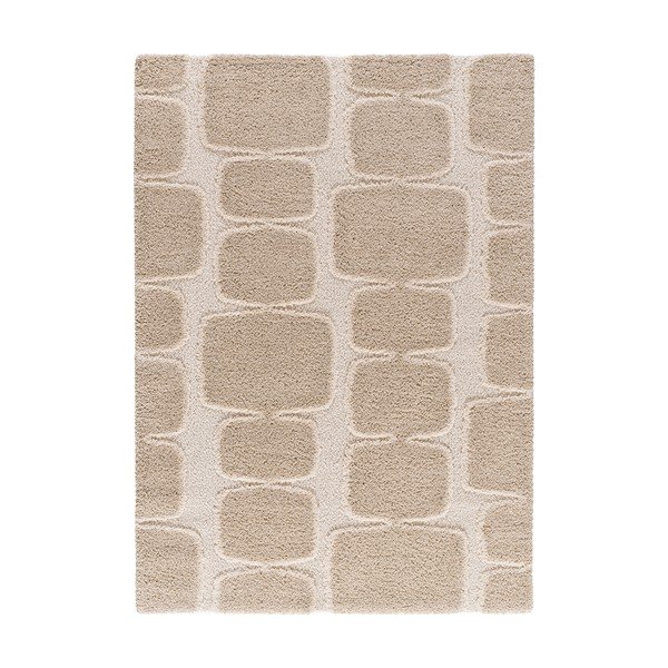 Tappeto beige/color crema 120x170 cm Ember – Universal