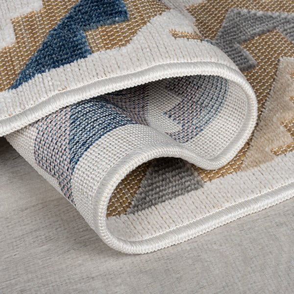 Tappeto color crema per interni ed esterni 200x290 cm Zion Natural - Flair Rugs-image-2