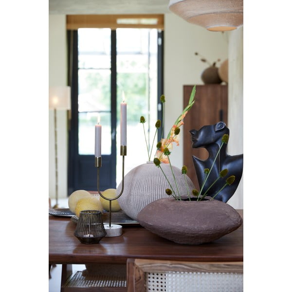 Statuetta in metallo Face - Light & Living-image-2