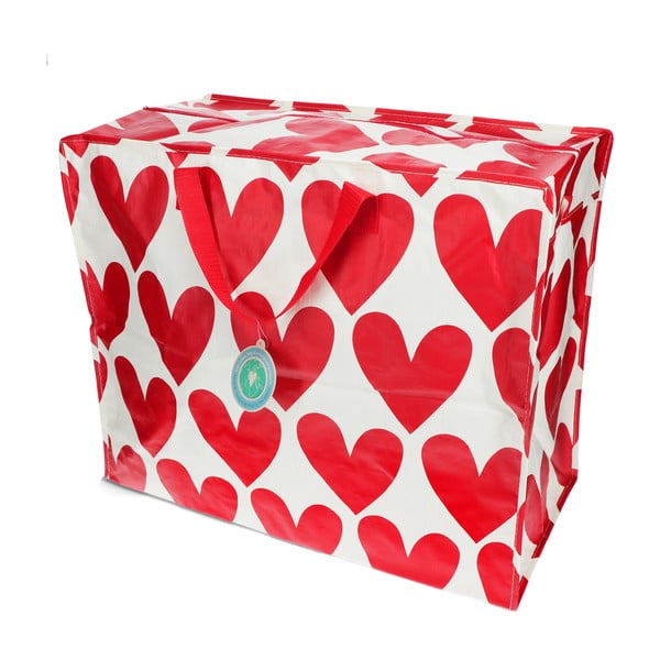 Scatola per abiti in plastica riciclata 58x28x48 cm Hearts - Rex London