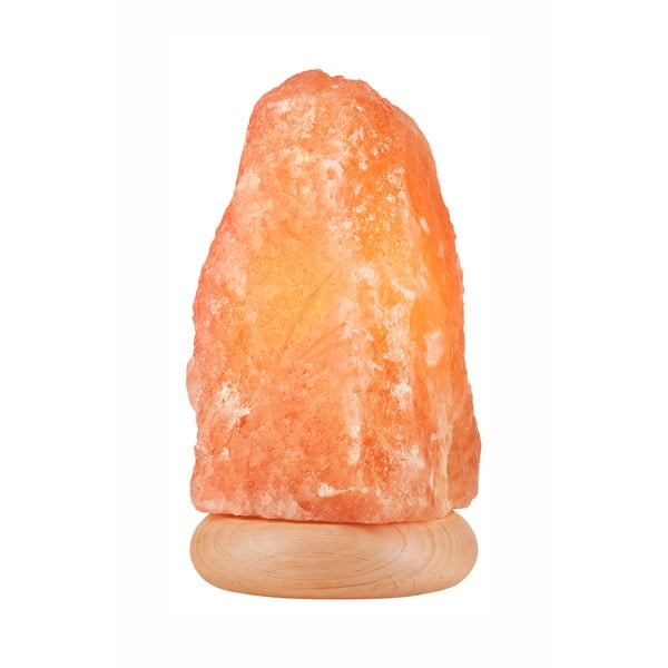 Lampada di sale arancione, altezza 23 cm Sally - LAMKUR