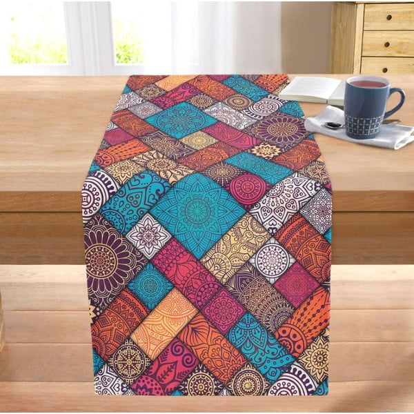 Runner 40x130 cm Mandala Tiles – Mila Home-image-2