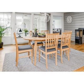 Sedia da pranzo in rovere marrone Filippa - Rowico