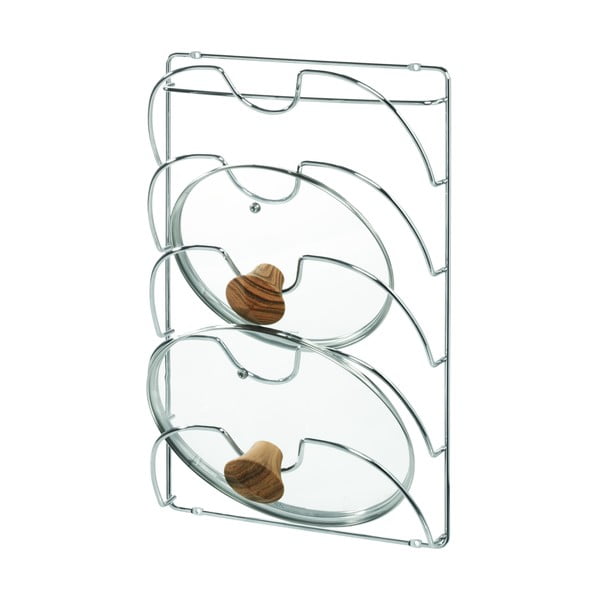 Portacoperchi in metallo 10,5 x 28 cm Classico - iDesign-image-2