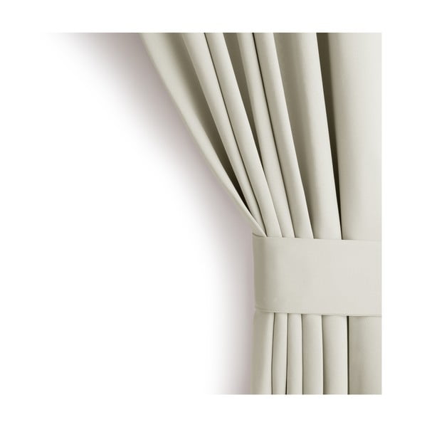 Tenda parzialmente oscurante color crema 140x270 cm Kierra – Restilo-image-4