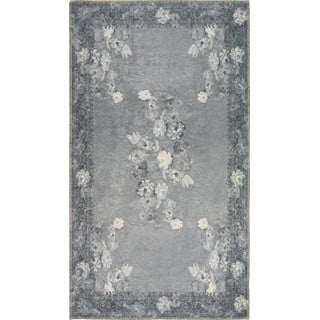 Tappeto lavabile grigio 80x50 cm - Vitaus