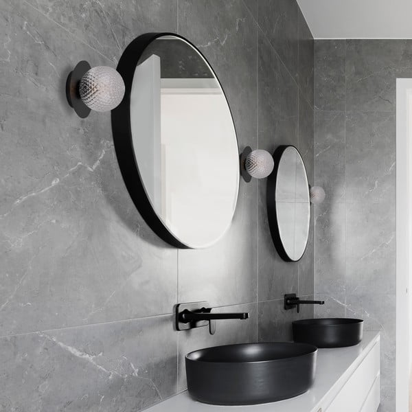 Lampada da soffitto nera , ø 14 cm Musa - SULION-image-4