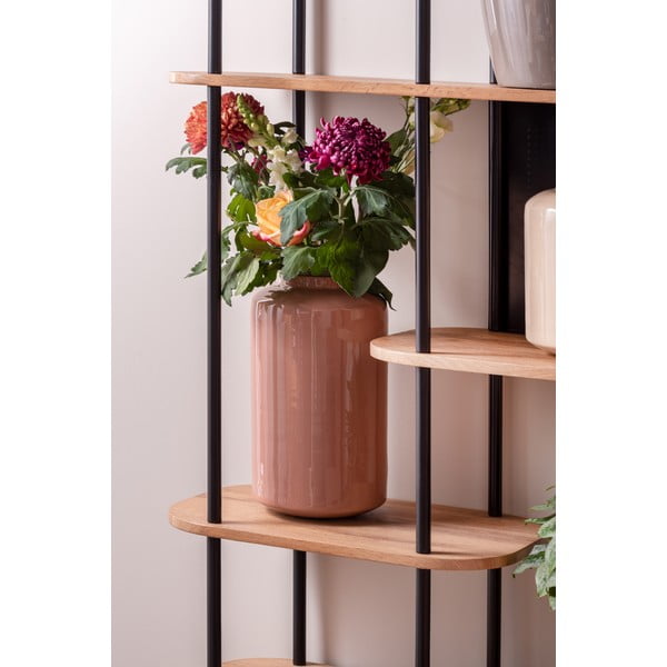 Vaso Grand in smalto rosa, altezza 33 cm - PT LIVING-image-1