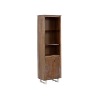 Libreria in legno di pino di colore naturale 55x180 cm Lagos - Støraa
