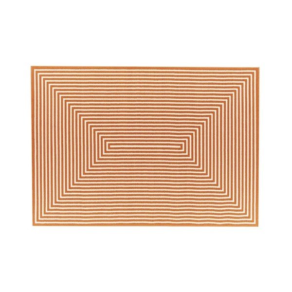 Tappeto arancione per esterni , 160 x 230 cm Braid - Floorita-image-1