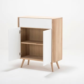 Cassettiera in rovere One, 90 x 42 x 110 cm Ena - Gazzda