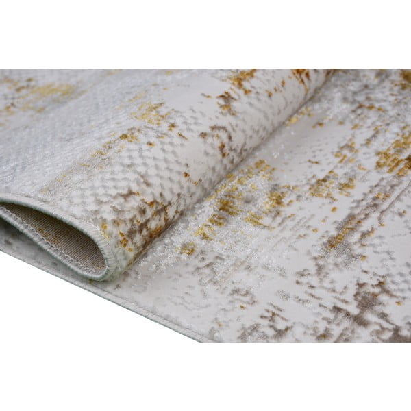 Tappeto lavabile in crema-oro 120x180 cm Gold - Vitaus-image-2