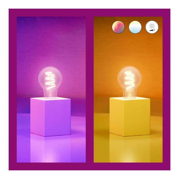 Lampadina smart con filamenti con presa E27, 6 W – WiZ-image-1