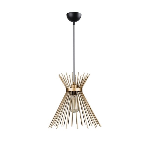 Lampada a sospensione in metallo color oro Izmir - Squid Lighting-image-2