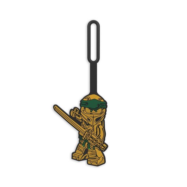 Etichetta per bagagli Ninja in oro - LEGO®