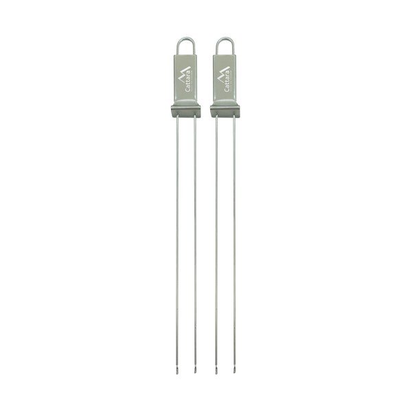 Set di spiedini da barbecue 2 pz – Cattara