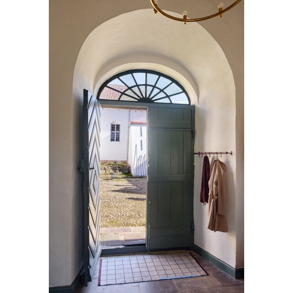 Tappeto burgundy/grigio 70x150 cm Network – Mette Ditmer Denmark-image-3