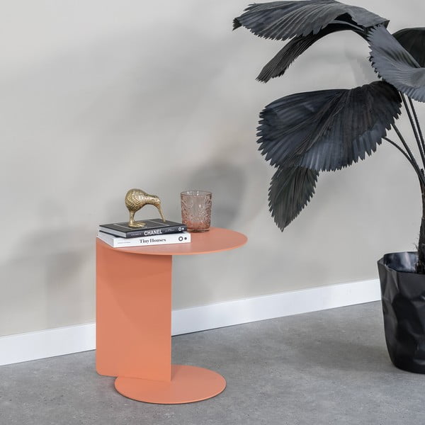 Tavolino rotondo in metallo ø 40 cm Salsa – Spinder Design-image-1