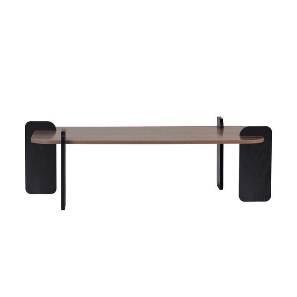 Tavolino da salotto marrone 60x120 cm Renard – Nordure-image-4