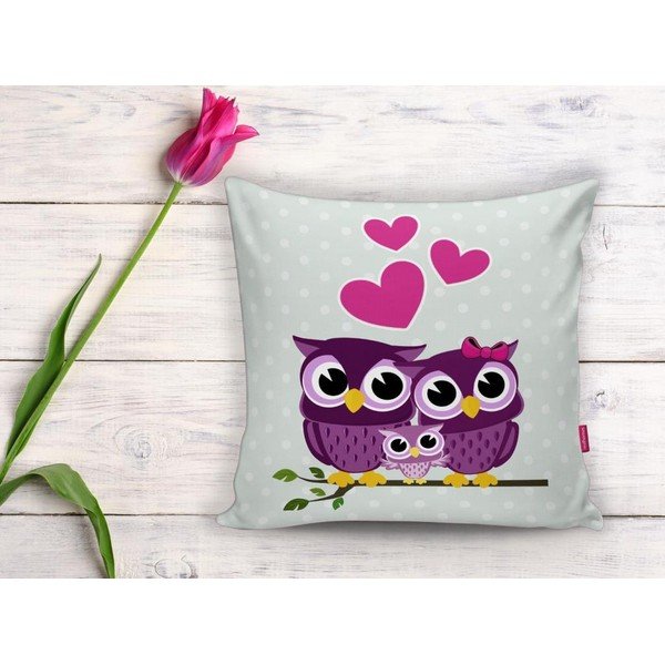 Federa da bambini 43x43 cm Owls – Mila Home-image-2