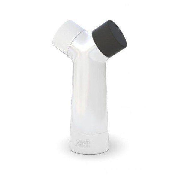 Dvoukomorový mlýnek na pepř a sůl Grinder, bílý-image-1