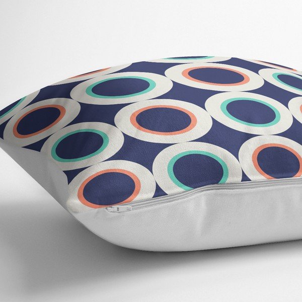 Federa in misto cotone Ring Modern Luto, 45 x 45 cm - Minimalist Cushion Covers-image-2