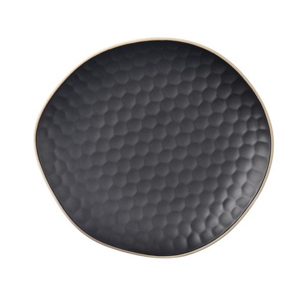 Piatto da portata nero in gres Tea Time – Orion-image-2