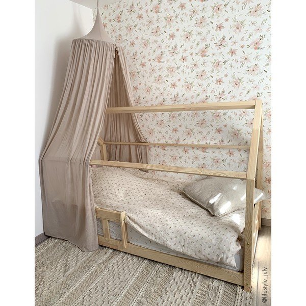 Carta da parati per bambini 10 m x 50 cm Watercolour Flowers - Lilipinso-image-4