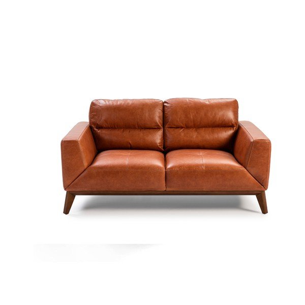 Divano in pelle , 159 cm Cognac - Ángel Cerdá
