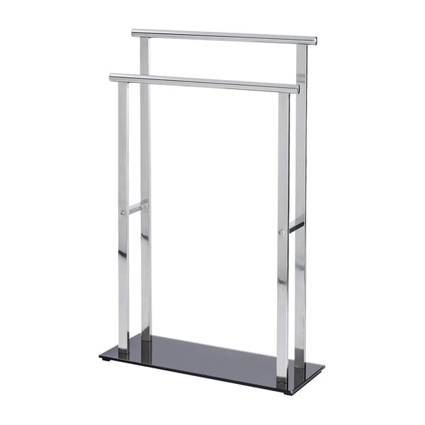 Portasciugamani in acciaio inox in argento lucido Lava - Wenko-image-1