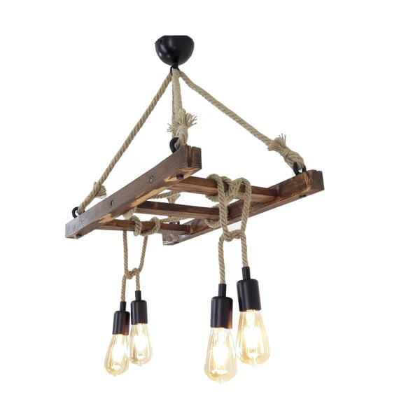 Lampadario marrone Halat – Opviq lights-image-1