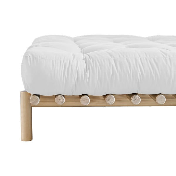 Letto matrimoniale in legno di pino con griglia 160x200 cm Pace - Karup Design-image-3