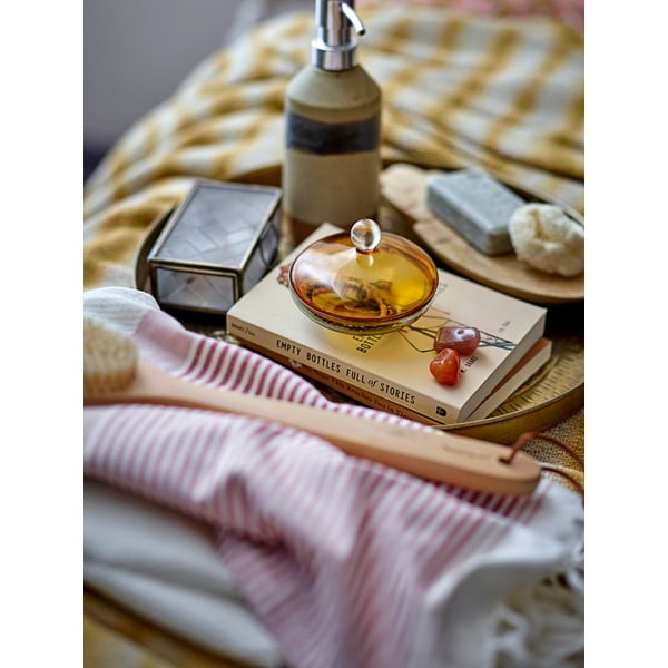 Copriletto giallo per letto matrimoniale 220x260 cm Decia - Bloomingville-image-2