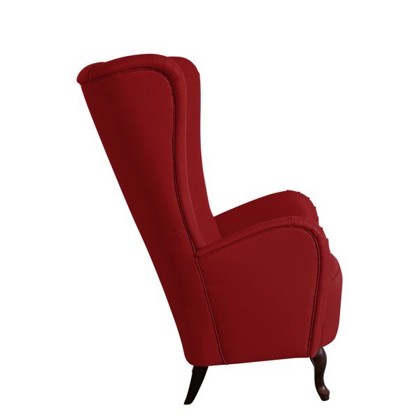 Červené křeslo ušák Max Winzer Agnetha-image-1