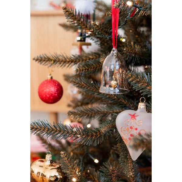 Ornamenti natalizi in vetro in set da 3 - Ego Dekor-image-1