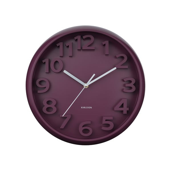 Orologio da parete ø 33,5 cm Elevated Classic Numbers – Karlsson