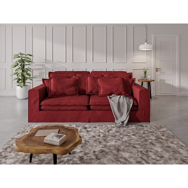 Divano rosso 236 cm Nora – Ropez-image-1