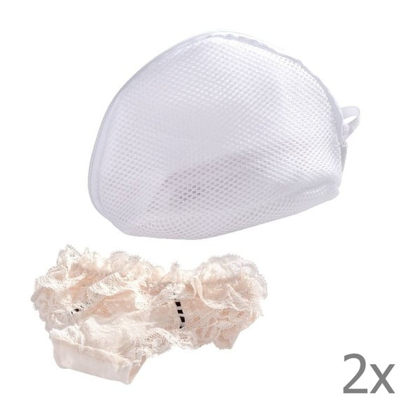 Set di 2 maglie bianche per il lavaggio della biancheria intima - Wenko-image-2