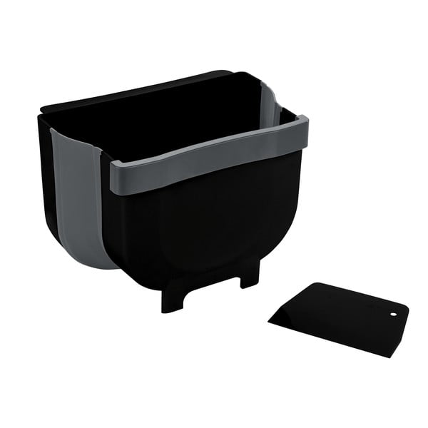 Cestino nero sospeso , 5 l Black Outdoor Kitchen Fago - Wenko-image-2