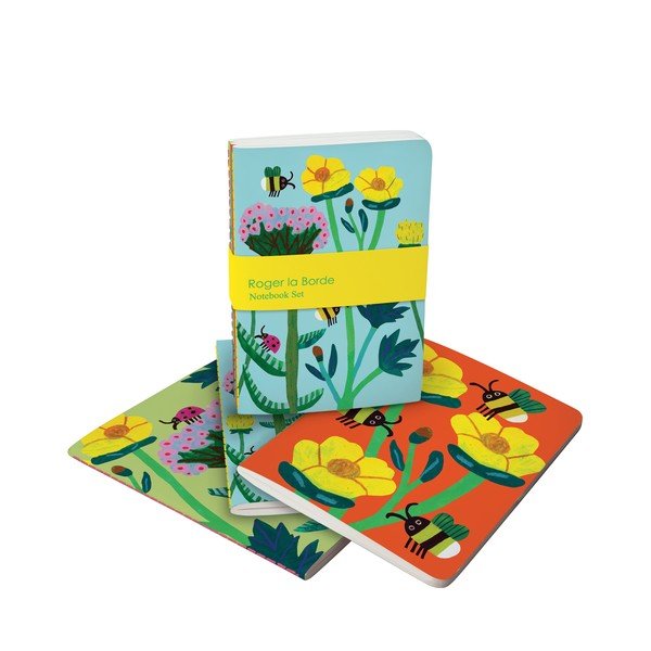 Set di 3 quaderni 64 pagine formato A6 Honey - Roger la Borde-image-3