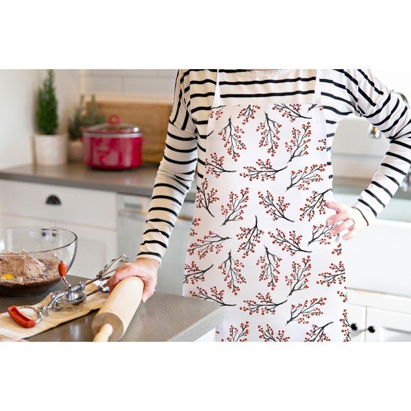 Grembiule natalizio in cotone Rowan Berries - Butter Kings-image-1