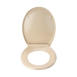 Sedile WC rosa chiaro con chiusura facilitata Premium , 44,5 x 37,5 cm Ottana - Wenko