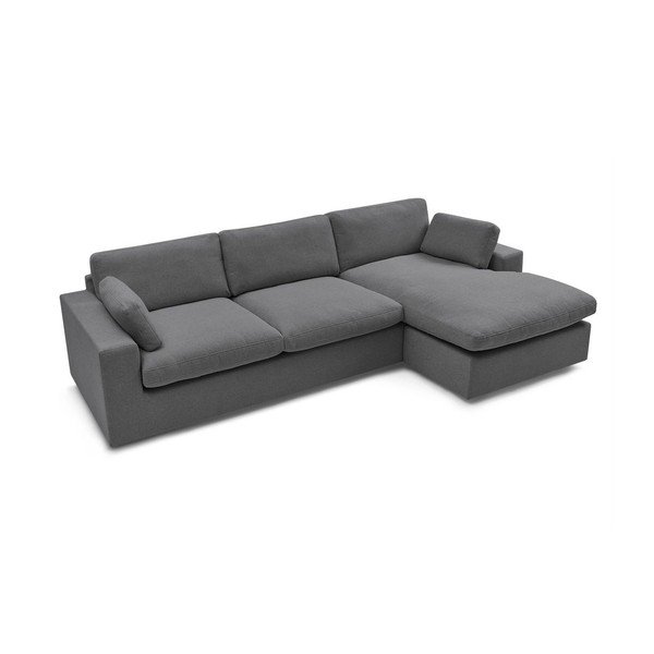 Divano angolare grigio scuro Belair – Bobochic Paris-image-3