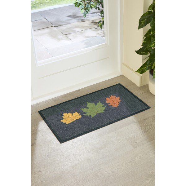 Zerbino 40x70 cm Autumn Leaves on Green – Artsy Doormats-image-3